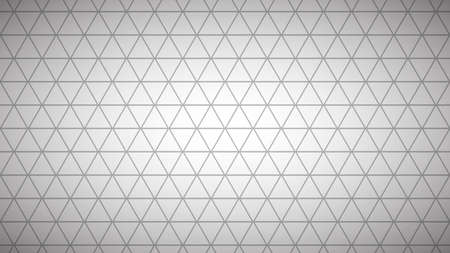 Abstract light background of small triangles in white and gray colors.