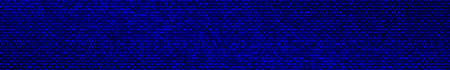 Abstract halftone gradient horizontal banner in randomly shades of blue colors