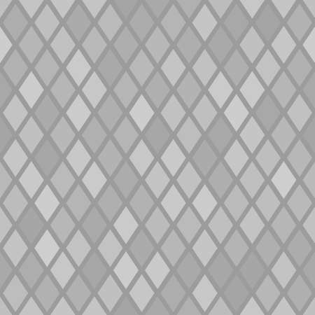 Abstract seamless pattern of small rhombus or pixels in gray colorsのイラスト素材