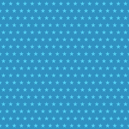 Abstract seamless pattern of small stars in light blue colorsのイラスト素材