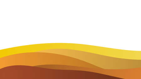 Abstract colorful background of color waves. Template for flyer, cover or bannerのイラスト素材