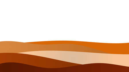 Abstract colorful background of color waves. Template for flyer, cover or bannerのイラスト素材