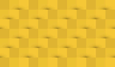 Abstract paper background with and shadows in yellow colorsのイラスト素材