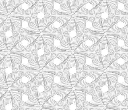 Certificate, diploma, voucher, vector background. Guilloche vector seamless pattern. Color background with thin lines and optical blending effect.のイラスト素材