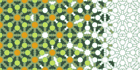Moroccan mosaic wallpaper,repeating vector border, pattern, background. Geometric moroccan halftone...