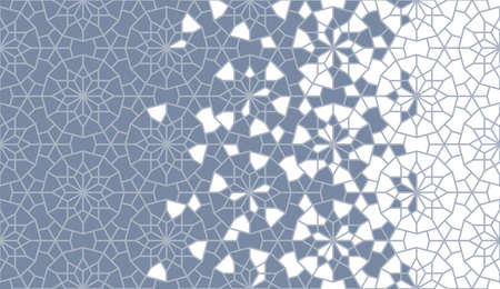 Moroccan mosaic wallpaper,repeating vector border, pattern, background. Geometric moroccan halftone...