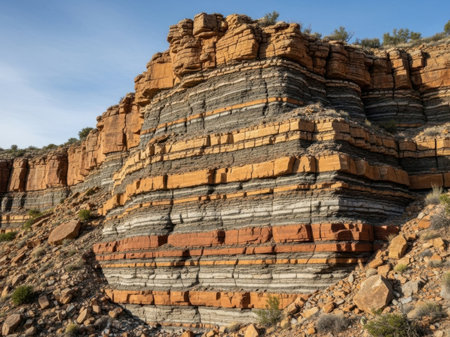 Devils Tower National Monument is a national monument located in southwestern Utah near the town of Springdale.の素材