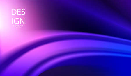 Abstract blue background with elegant abstract stripes.のイラスト素材