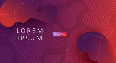 Design of a dark purple shade with a set of randomly drawn abstract geometric shapes.のイラスト素材