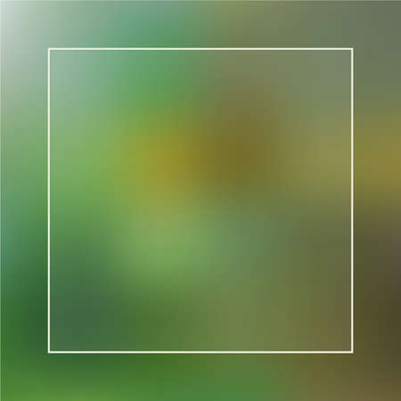 Abstract green tender design with square frameのイラスト素材