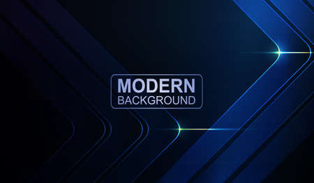 Dark blue design with arrows with a subtle light border and glitter.のイラスト素材