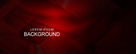Composition of a red shade with a gradient, light dull lines, abstract frameのイラスト素材