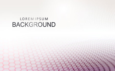 Light composition with gradient, abstract mesh frameのイラスト素材