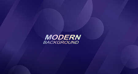 Blue geometric background with a gradient, wide oblique stripes and circles.のイラスト素材