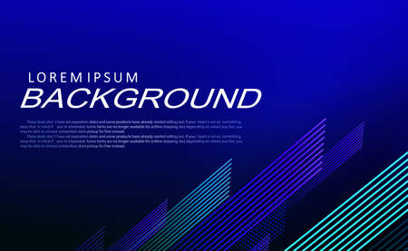 Blue illustration with a gradient, thin oblique lines.のイラスト素材