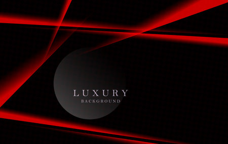 Bright red sharp stripes on a black textural backgroundのイラスト素材