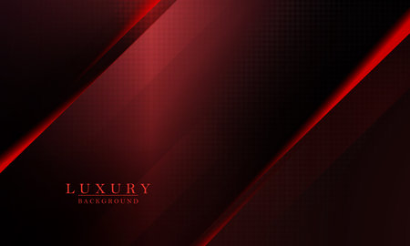 Abstract dark background with red oblique sharp stripesのイラスト素材