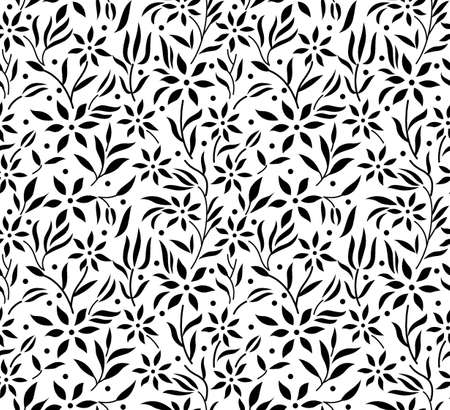 Indian Motif vector in flower design.のイラスト素材