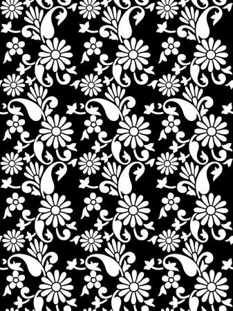 Indian Motif Vectorのイラスト素材