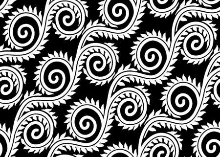 Indian motif pattern.のイラスト素材