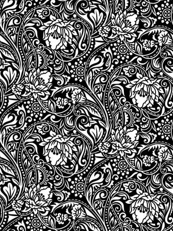 Floral Pattern Vectorのイラスト素材