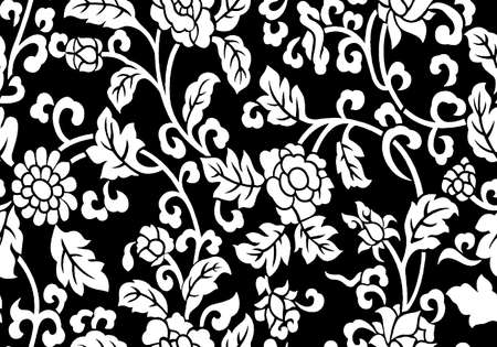 Indian Motif Vectorのイラスト素材