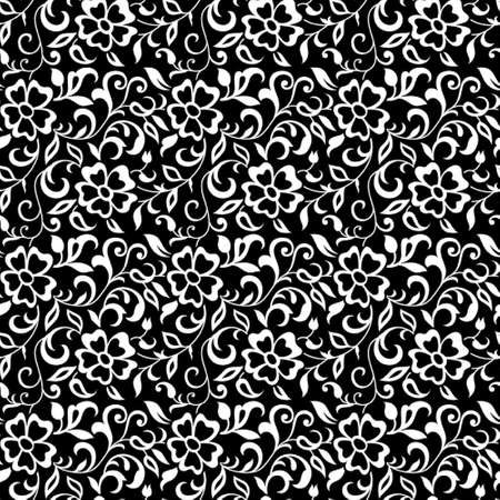 Indian Motif Vector Patternのイラスト素材