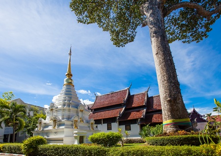 Beautiful temple in Chiang Mai  Thailandの写真素材