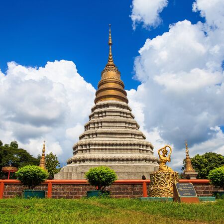 Wat Phra Ked  Province Phayao  Thailand の写真素材