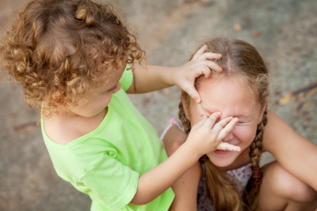 Brother And Sister Together Foreverの写真素材