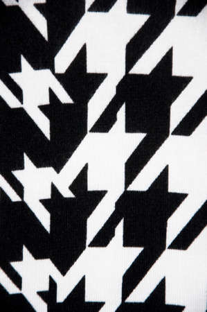 trendy textile fabric geometric fashionable texture black and white pattern backgroundの写真素材