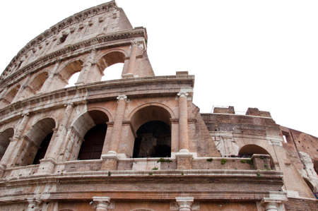 Colosseum in Rome, Italy. Coronavirus outbreak on italy. Colosseum in Rome Italy, Europe. Roman Colosseum. Traveling and vacation in Europe, European Union. Majesty of the world. Great Rome vacation.の写真素材
