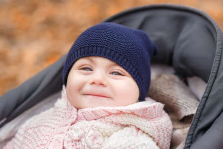 portrait of smiling little girl