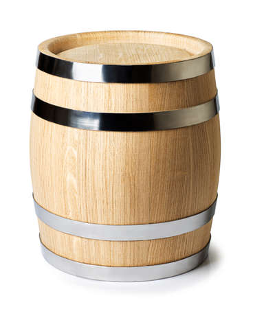 wine barrel isolated