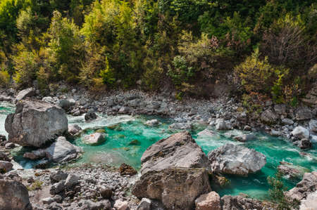 Valbona river in Northern Albania tourist attraction