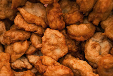 Sudanese deep fried dough pakora bread