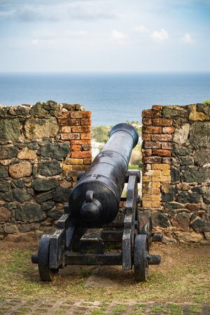 Medieval at Fort King George Scarborough Tobago local tourism attraction