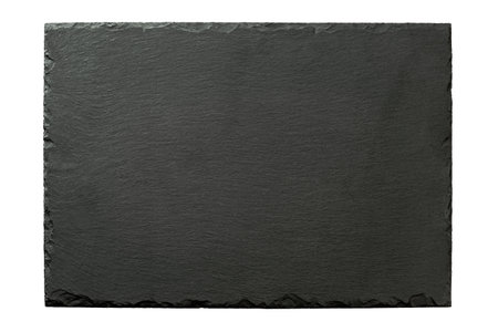 Slate serving platter texture backdrop background empty without anything onの写真素材