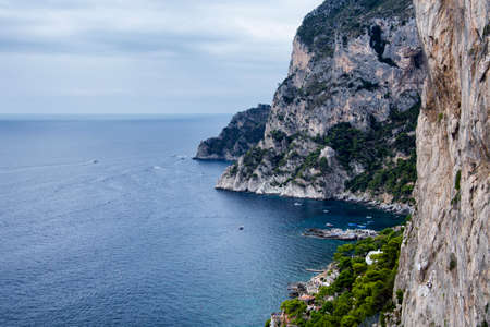 Capri coastの写真素材