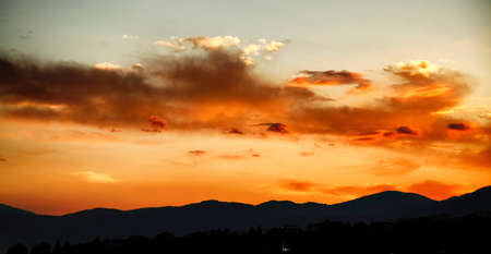 sunset sky