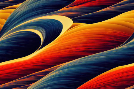 Abstract wavy background in grunge styleの素材