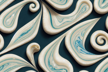 Abstract wavy background in grunge styleの素材