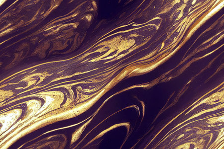 Colorful marble background, seamless wave patternの素材