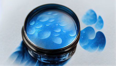 Natural cosmetics product herbal essence drop. Alternative healthy medicine and professional cosmetology skin care essential oil or water dropping anti-aging therapyの素材