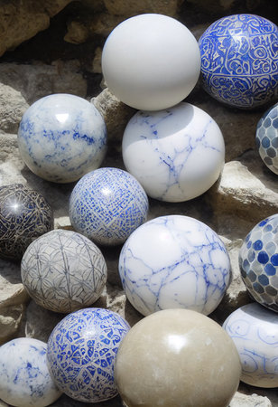 Curve flow background with 3d rendering shapeの素材