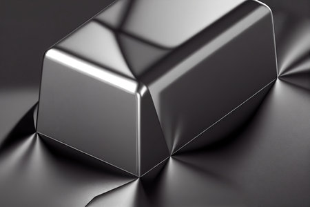 Glossy steel bars with smooth coating for melting and machining on anvilの素材
