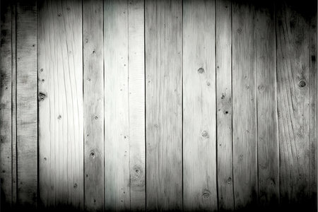 Grunge style in interior aged grey and white wooden boardの素材