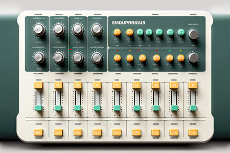 Tool for mixing and combining tracks sound mixer
