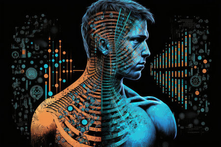 genetic programmer, creating program that will solve complex problem, created with generative aiの素材