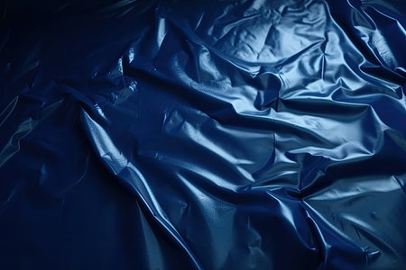 close-up of dark blue background with dramatic lighting effects, created with generative aiの素材